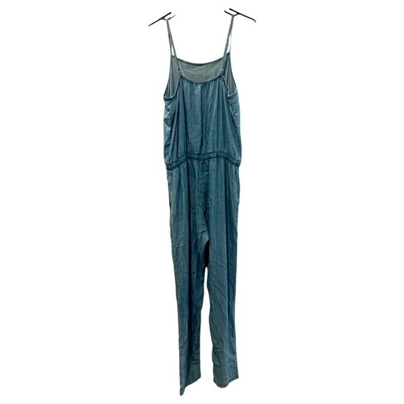 Ci Sono by Cavalini Ci Sono Women's Jumpsuit Chambray Size Large - Picture 2 of 3
